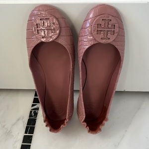 Tory Burch Minnie Travel Flats size 8